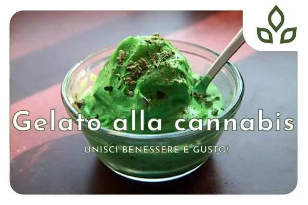 gelato alla cannabis