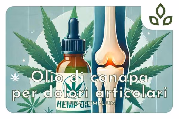 olio di canapa per dolori articolari