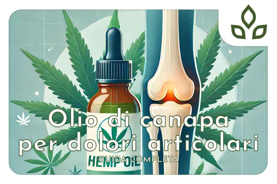olio di canapa per dolori articolari